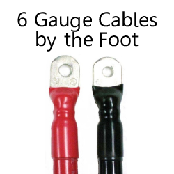 6 Gauge Cables By The Foot
